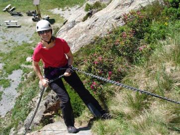 Eiskurs und Felsausbildung Kaunertal Ötztaler Alpen: Klettergarten Ausbildung