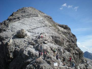 Steinbocktour durch die Allgäuer Alpen: Aufstieg zum Bockarkopf