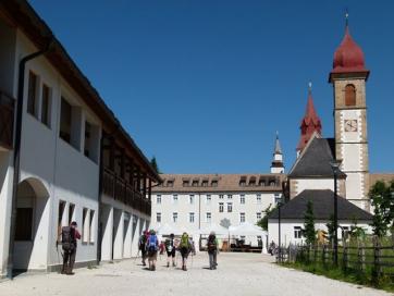 E5 Bozen - Trient: Besichtigung von Kloster Weißenstein