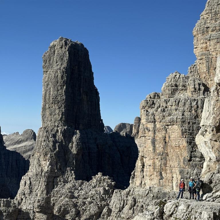 Brenta Höhenweg und Klettersteige (40)