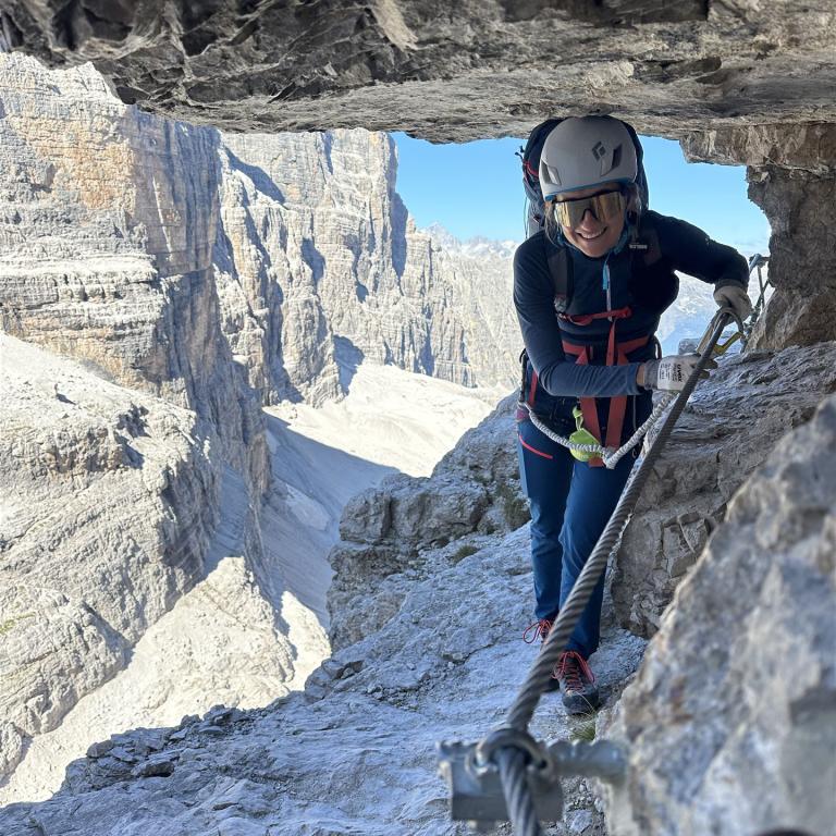 Brenta Höhenweg und Klettersteige (43)