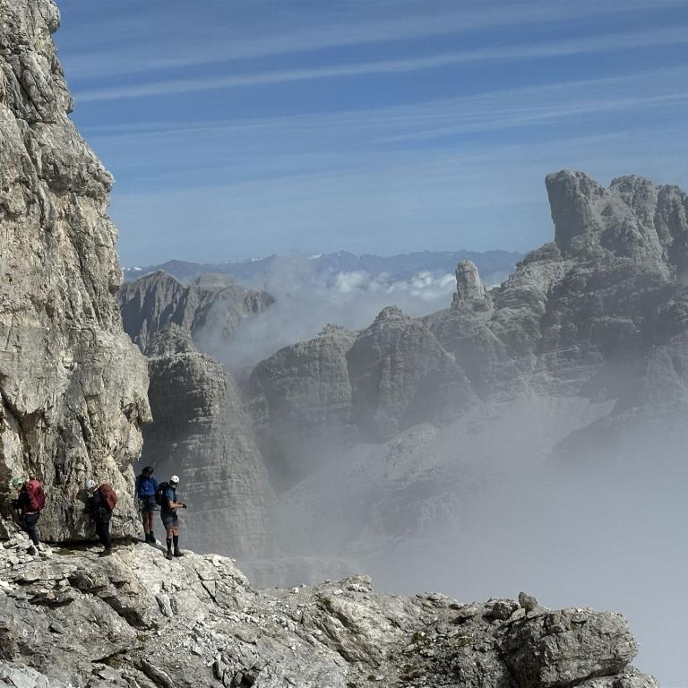 Brenta Höhenweg und Klettersteige (7)