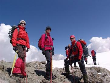 Eiskurs und Felsausbildung Kaunertal Ötztaler Alpen: Tour zur Weißseespitze