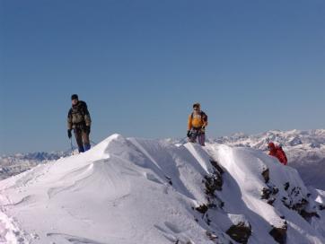 Eiskurs und Felsausbildung Kaunertal Ötztaler Alpen: Tour zur Weißseespitze - auf dem Grat