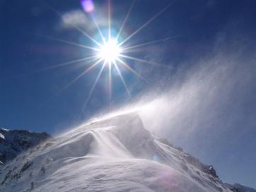 Eiskurs und Felsausbildung Kaunertal Ötztaler Alpen: Tour zur Weißseespitze -Blick nach oben