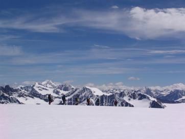 Eiskurs und Felsausbildung Kaunertal Ötztaler Alpen: Tour zur Weißseespitze - Gruppe
