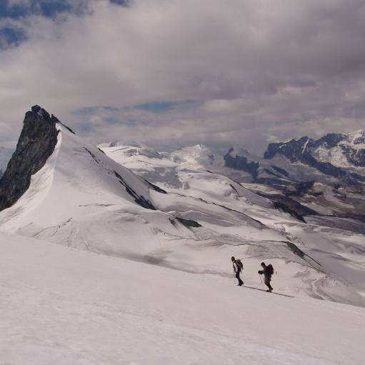 Gran Paradiso 400er Besteigung: Am Gipfel