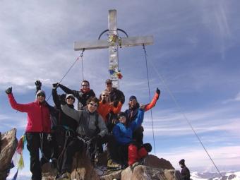 Ötztaler Gipfeltouren mit der Bergschule Oberallgäu: Wildspitze Gipfel