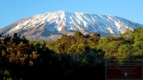 Kilimanjaro Besteigung - der Berg kommt näher