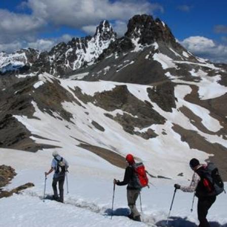 Wandern in der Silvretta: Gletscheraufstieg