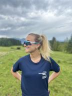 Funktionsshirt E5 Alpenüberquerung Finisher: Damen vorne