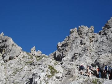 Steinbocktour durch die Allgäuer Alpen: Krottenkopfscharte