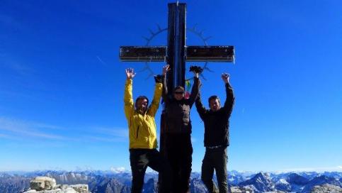 Steinbocktour durch die Allgäuer Alpen: Gipfel Großer Krottenkopf