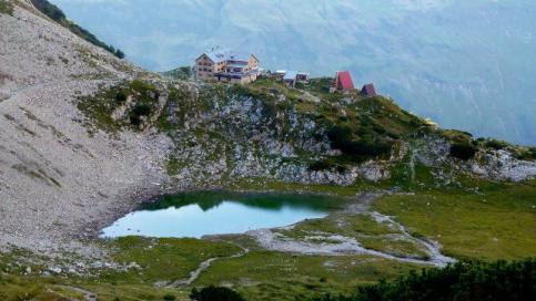 Steinbocktour durch die Allgäuer Alpen: das Prinz Luitpold Haus
