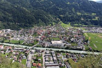 E5 Alpenüberquerung Bergschule Oberallgäu: Blick auf Zams