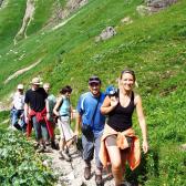 Alpenüberquerung: Singles- und Soloreisend