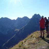 Premium Alpenüberquerung E5: Ausblick vom Seekogel