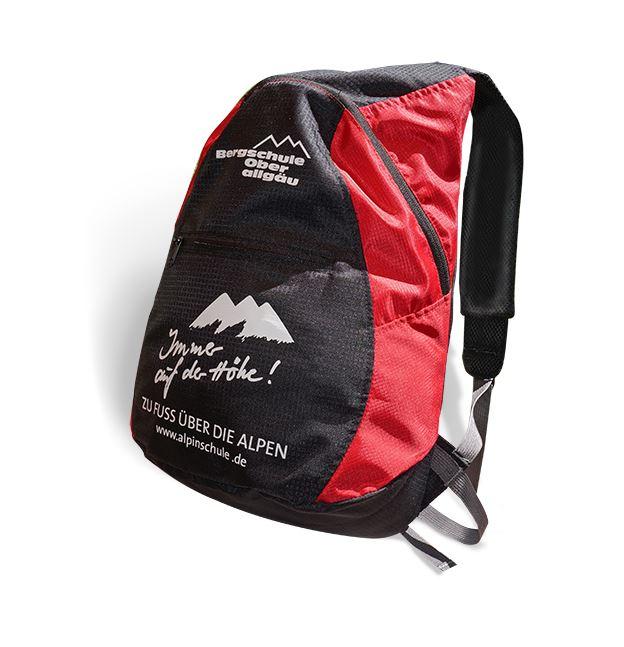 Rucksack Alpenüberquerung E5 50 Plus: Bergschule Oberallgäu