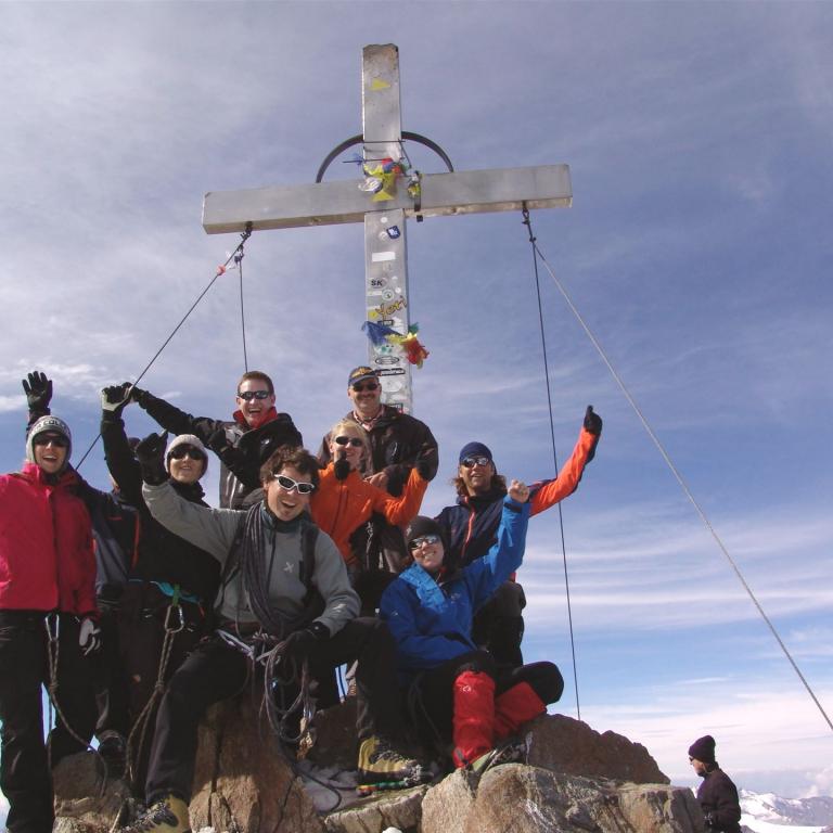 E5 mit Similaunbesteigung: Gipfelglück