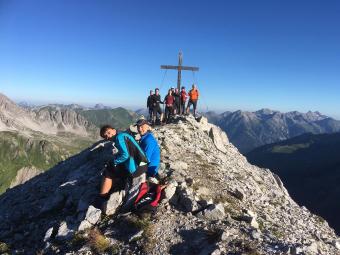 Alpenüberquerung 50 Plus: Grieskopf 