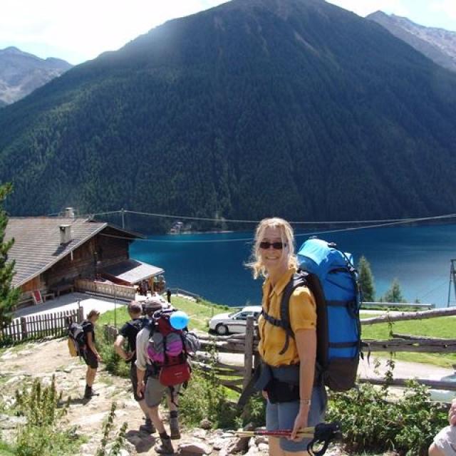 Alpenüberquerung: Soloreisend und Ladies Only: Ankunft am Vernagtstausee