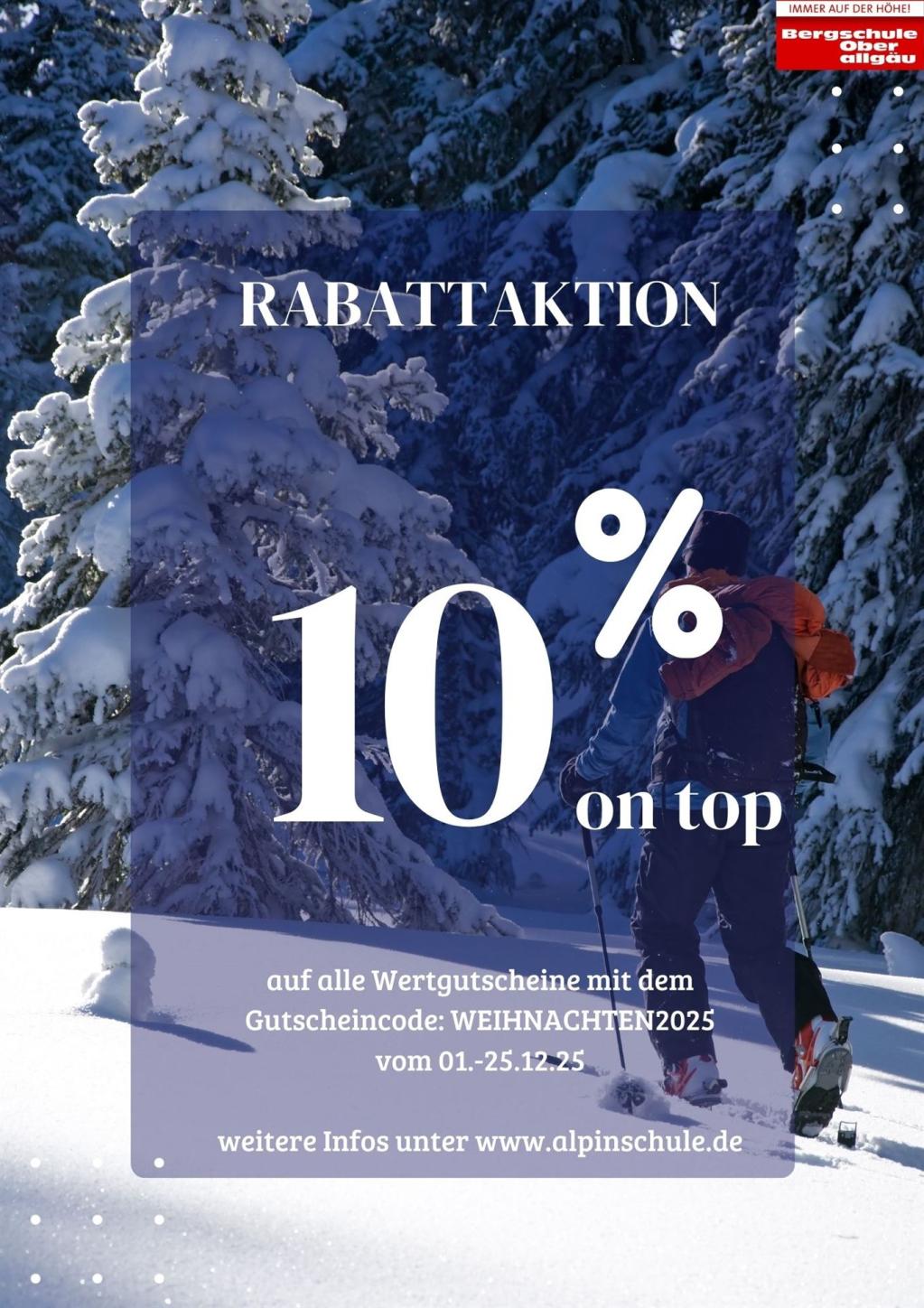 Weihnachten 2025 Gutscheinaktion