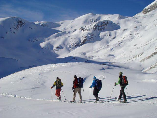 Fanes Hochebene Schneeschuhwandern: Dolomiten genießen