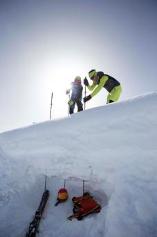Ortovox Safety Basic Training und Tour  Bergschule Oberallgäu: Ausbildung Winter